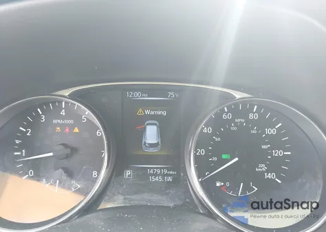 2016 Nissan Rogue Sv z USA, uszkodzony, nr VIN KNMAT2MT8GP597198